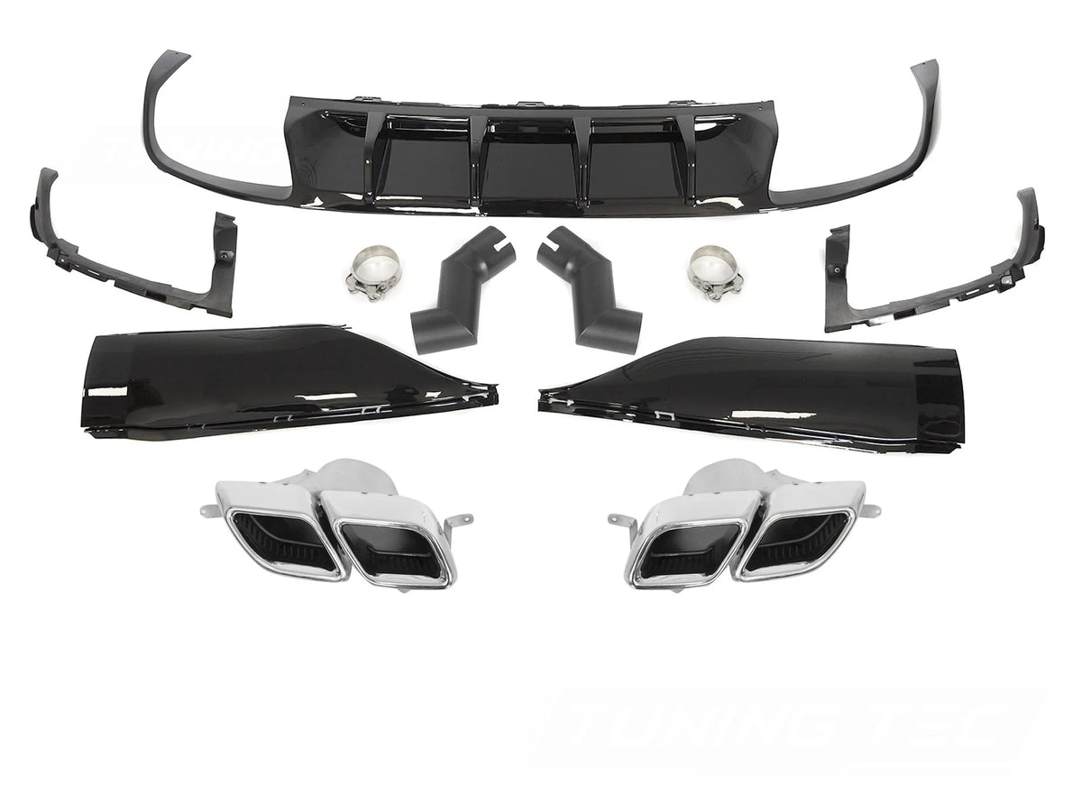 Diffuseur sport double sortie compatible VW Arteon 20-24
