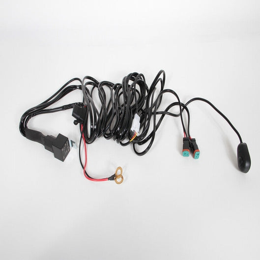 Faisceau électrique waterproof pour 2 LED