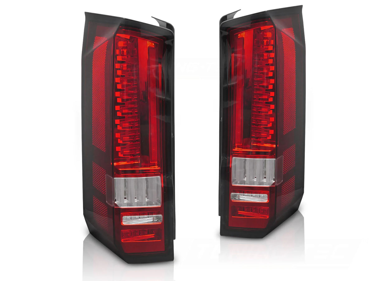 Feux arrière à LED rouge et blanc séquentiels compatibles avec VW Crafter 17