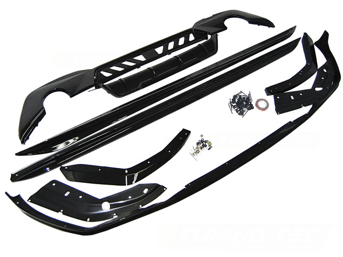 Kit carrosserie noir brillant style performance compatible BMW G20 G21 19-22