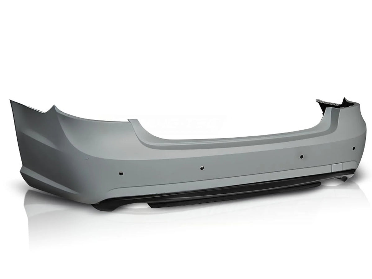 Pare-chocs arrière sport avec capteur de position PDC compatible avec Mercedes W212 berline 2 roues (2009-2013)