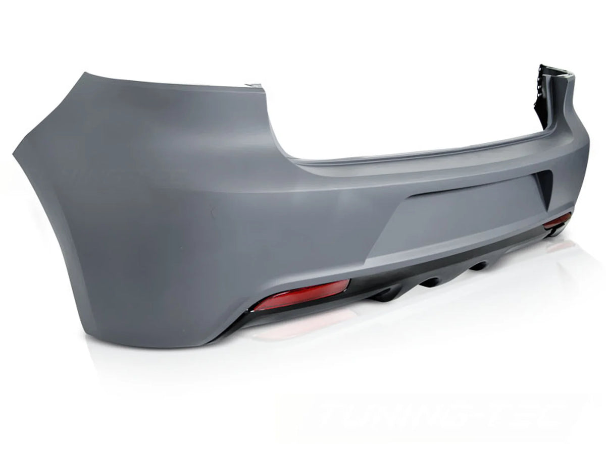 Pare-chocs arrière sport double compatible avec VW Golf 6
