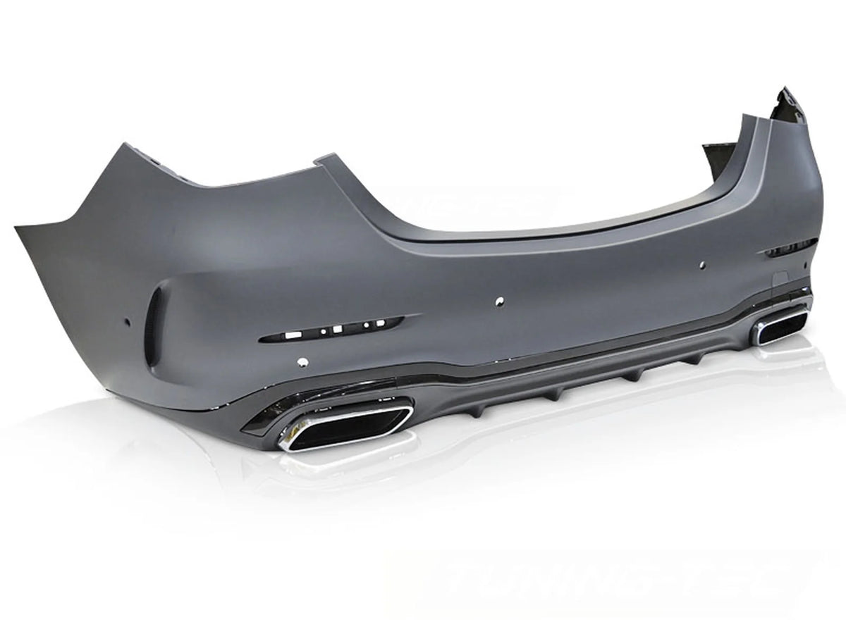 Pare-chocs arrière style sport avec PDC compatible avec Mercedes W206 21