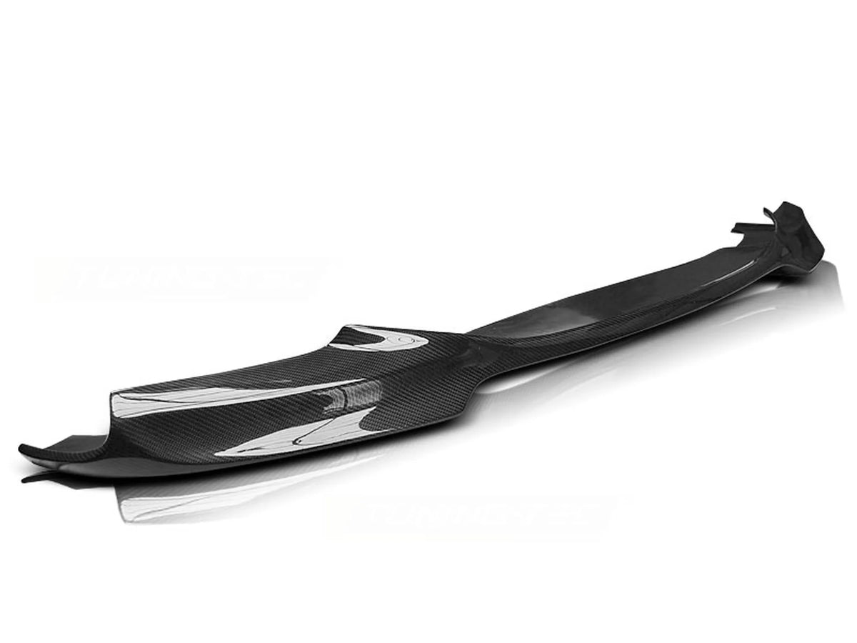 Lame de pare-chocs avant en carbone style V compatible BMW F10 11-16