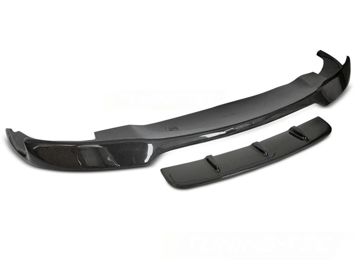 Lame de pare-chocs avant en carbone style V Sport compatible BMW F10 11-13
