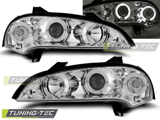 OPEL TIGRA 09.94-12.00 ANGEL EYES CHROME