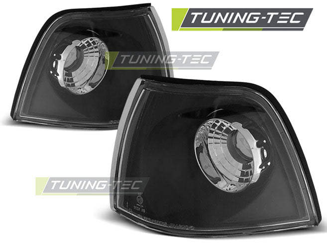 Feux de direction avant noirs compatibles avec BMW E36 12.90-09.99