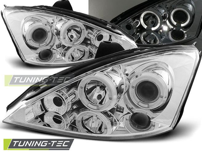 FORD FOCUS 11.01-10.04 ANGEL EYES CHROMÉ