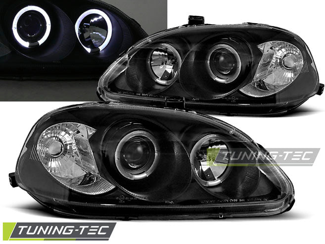 HONDA CIVIC 09.95-02.99 ANGEL EYES NOIR