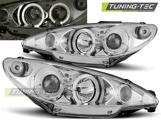 PEUGEOT 206 10.98-02 ANGEL EYES CHROME
