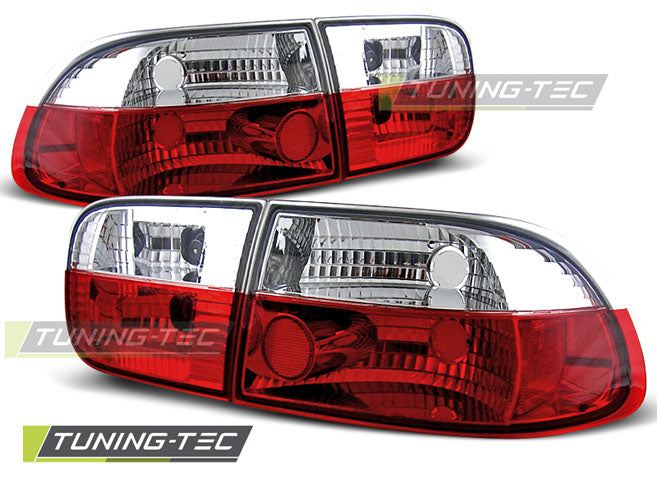 HONDA CIVIC 09.91-08.95 2D/4D ROUGE BLANC