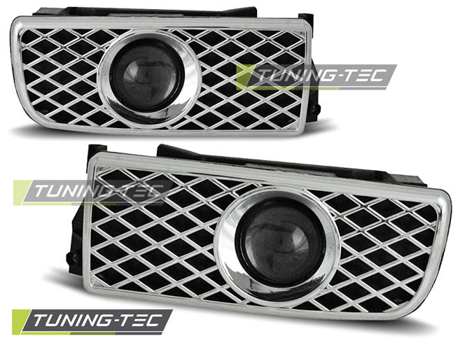 Phares antibrouillard chromés compatibles BMW E36