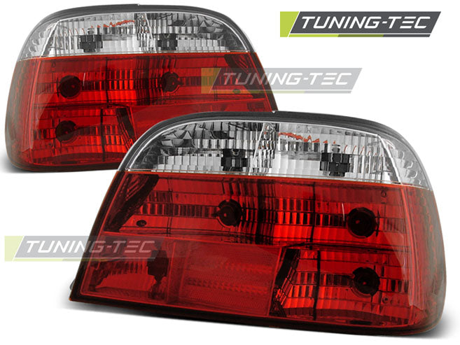 FEUX ARRIÈRE ROUGES ET BLANC compatibles BMW E38 06.94-07.01