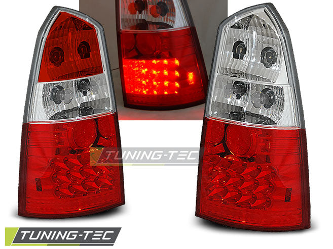 FORD FOCUS MK1 10.98-10.04 KOMBI ROUGE BLANC LED