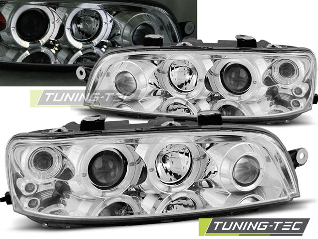 FIAT PUNTO 2 10.99-06.03 ANGEL EYES CHROME
