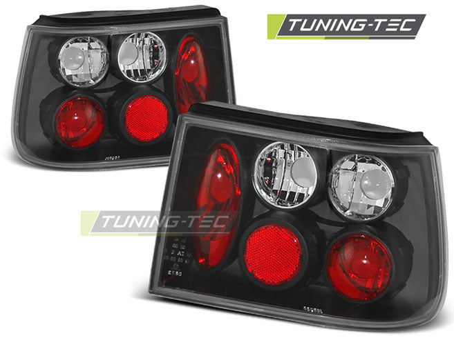 FEUX ARRIÈRE NOIRS compatibles avec SEAT IBIZA 10.93-08.99