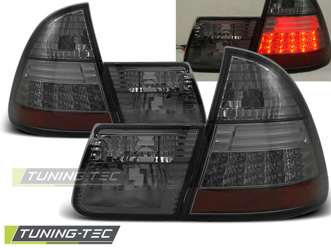 Feux arrière à LED fumés compatibles BMW E46 Touring 99-05