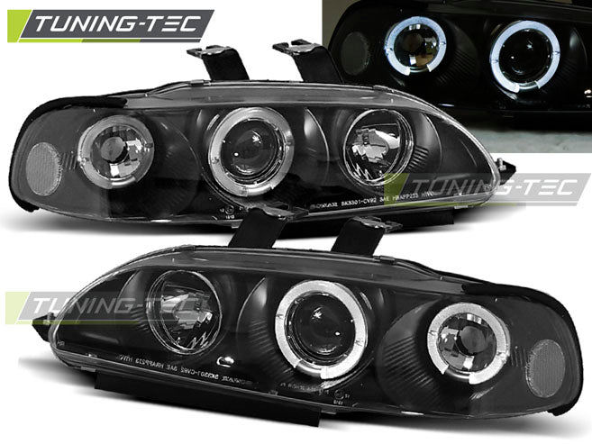 HONDA CIVIC 09.91-08.95 4D ANGEL EYES NOIR