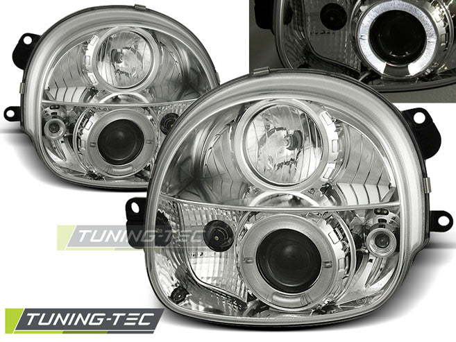 RENAULT TWINGO 03.93-09.98 ANGEL EYES CHROME