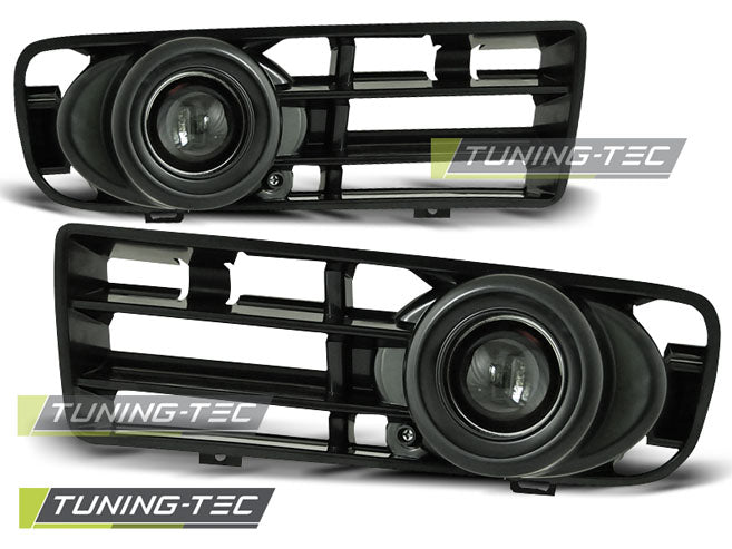 Phares antibrouillard noirs compatibles avec VW Golf IV 97-03