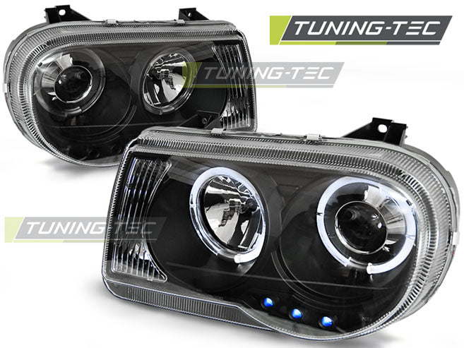 CHRYSLER 300C 05-10 ANGEL EYES NOIR