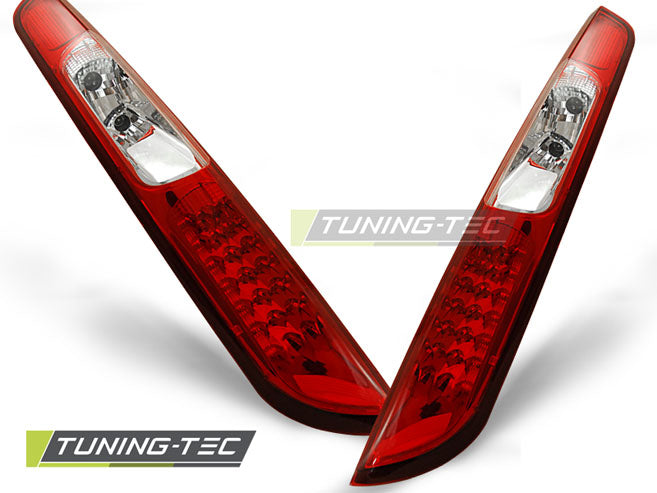 FORD FOCUS MK2 09.04-08 HAYON LED ROUGE ET BLANC