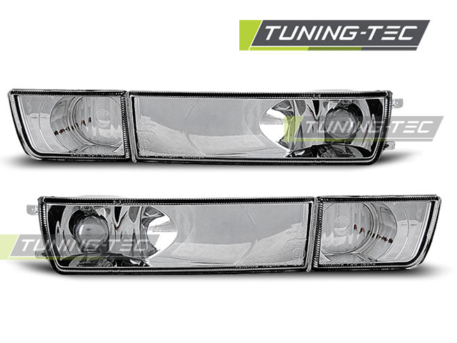 FEU DE DIRECTION AVANT CHROMÉ compatible VW GOLF 3 / VENTO