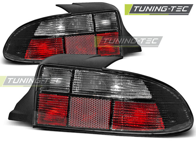 Feux arrière noirs compatibles avec BMW Z3 Roadster 01.96-99