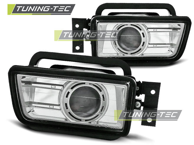 FEUX ANTIBROUILLARD CHROMÉS compatibles BMW E34 02.88-12.95