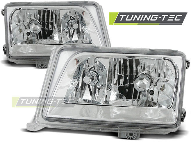 PHARES CHROMÉS pour MERCEDES W124 E-KLASA 05.93-06.95