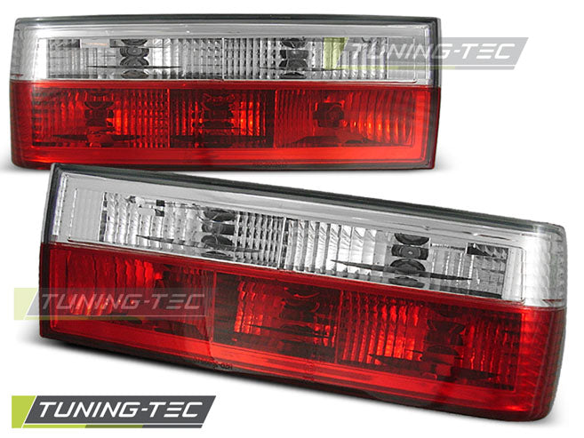 Feux arrière rouge et blanc compatibles BMW E30 11.82-08.87