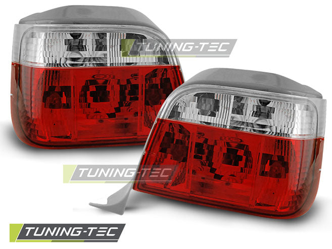 FEUX ARRIÈRE ROUGES ET BLANCS compatibles BMW E36 05.94-08.99 TOURING