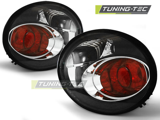 Feux arrière noirs compatibles avec VW New Beetle 10.98-05.05