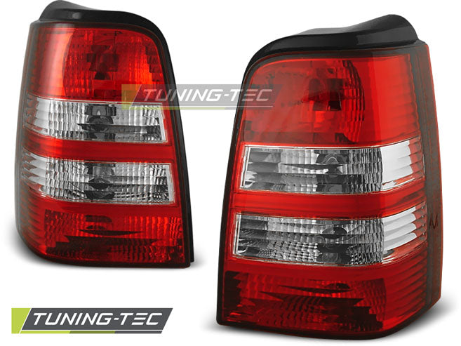 FEUX ARRIÈRE ROUGES ET BLANCS compatibles avec VW GOLF 3 09.91-08.87 VARIANT