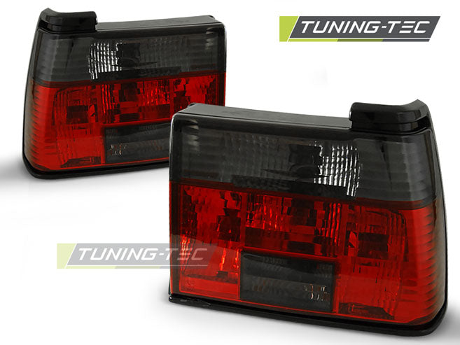 Feux arrière fumés rouges compatibles avec VW Jetta 01.84-08.91
