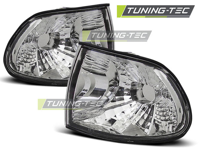Feux de position avant chromés compatibles BMW E38 06.94-08.98