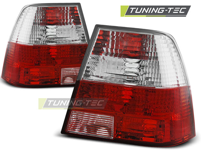 Feux arrière rouge et blanc compatibles avec VW Bora 09.98-07.05