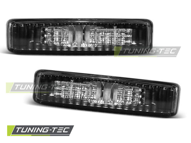 Feux de position latéraux noirs compatibles BMW E39 09.95-06.03