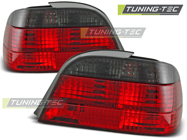 FEUX ARRIÈRE ROUGES FUMÉS compatibles BMW E38 06.94-07.01