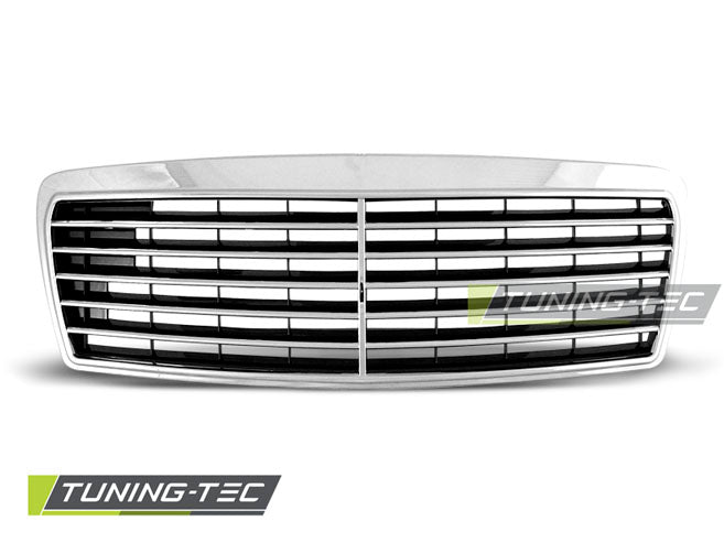 GRILLE CHROME pour MERCEDES W210 E-KLASA 95-05.99