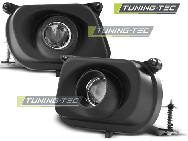 Phares antibrouillard noirs compatibles avec Mercedes W210 95-05.99