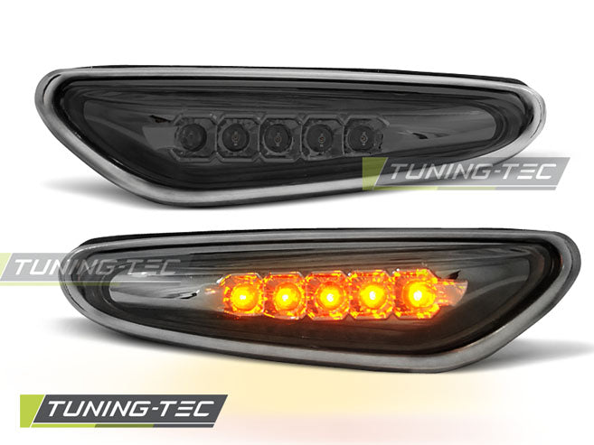 Clignotant latéral à LED fumé compatible BMW E46 09.01-03.05