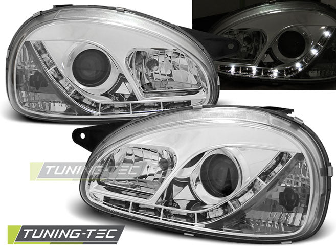 OPEL CORSA B 02.93-10.00 CHROME CLAIR DE JOUR