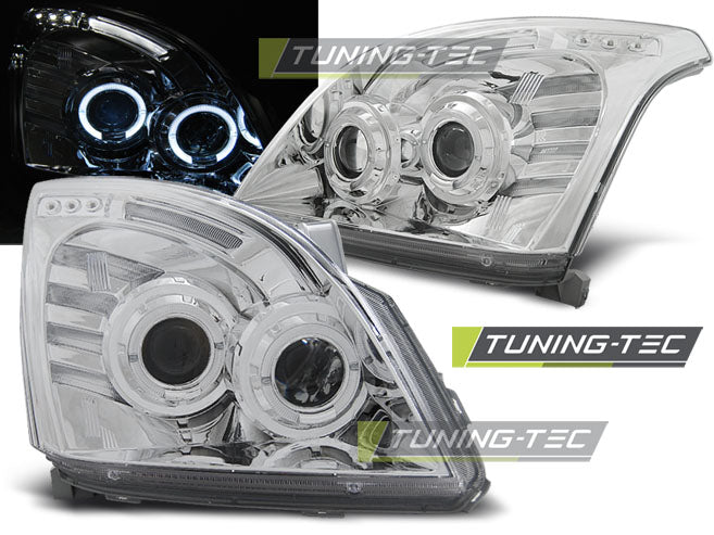 TOYOTA LAND CRUISER 120 03-09 ANGEL EYES CHROME