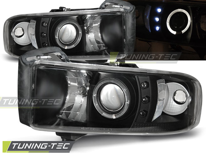 DODGE RAM 94-01 ANGEL EYES NOIR