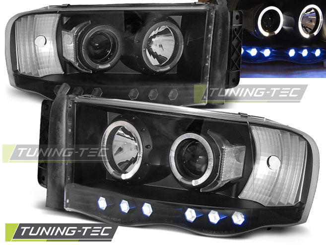 DODGE RAM 02-06 ANGEL EYES NOIR