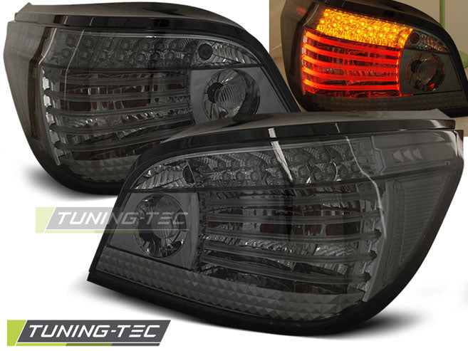 Feux arrière à LED fumés compatibles BMW E60 07.03-07