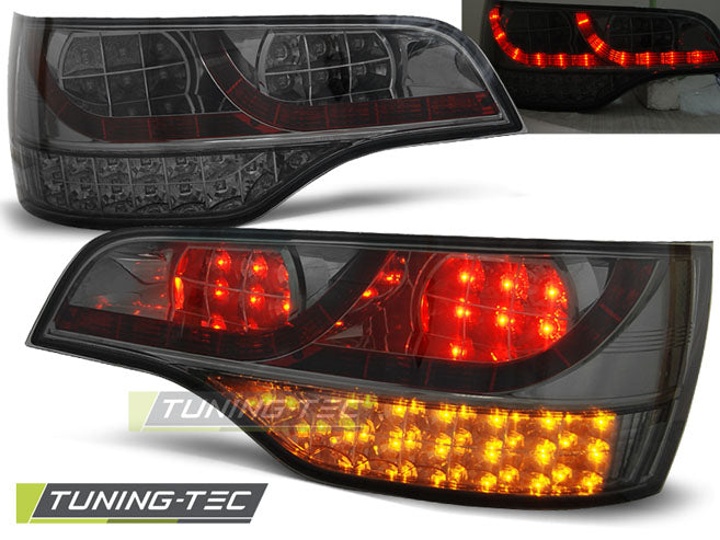 Feux arrière à LED fumés compatibles avec Audi Q7 06-09