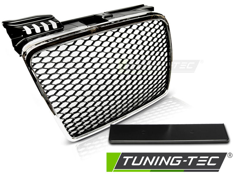 CALANDRE SPORT CHROMÉE compatible AUDI A4 (B7) 11.04-03.08