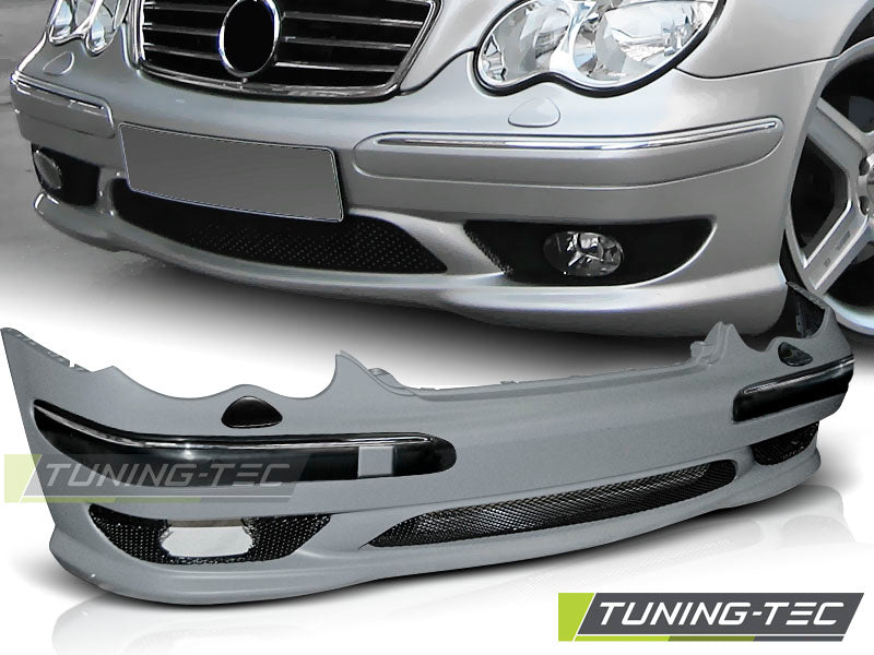 Pare-chocs avant sport compatible avec Mercedes W203 07.00-03.04